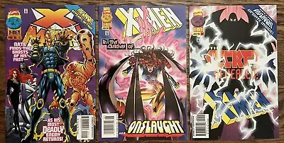 Buy X-MEN Vol 2 #53 54 X-Man #15 1st App ONSLAUGHT Rare Newsstand Marvel 1996 NM • 28.13£