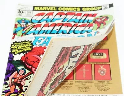 Buy Captain America #208 VF- Mark Jewelers Variant 1977 Marvel Comics • 75.04£