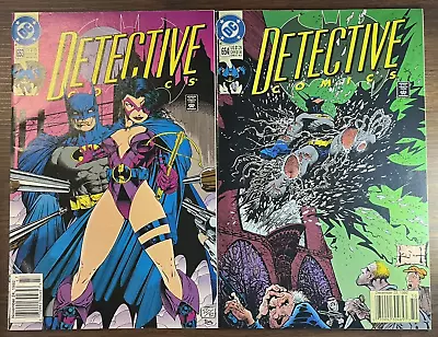 Buy Detective Comics #653 & #654🔑 NEWSSTANDS - DC Comics • 6.36£