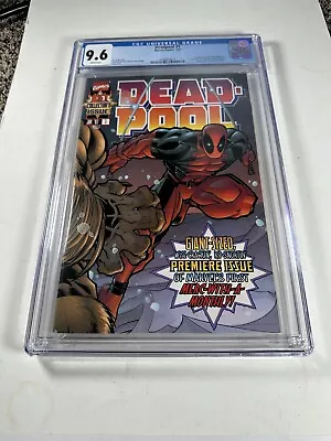 Buy Deadpool #1 9.6 CGC 1st Ongoing Deadpool Series! 1st App Of Blind Al & Cannon • 128.68£