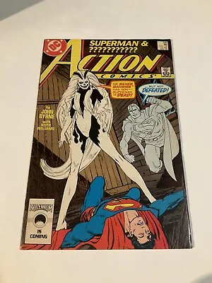 Buy Action Comics 595 Vf Very Fine 8.0 DC Comics • 7.99£