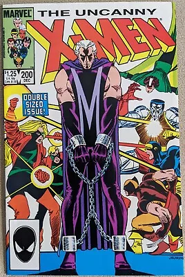 Buy Uncanny X-Men #200 - Marvel Comic Magneto Becomes Headmaster Of Xavier's Academy • 14.47£
