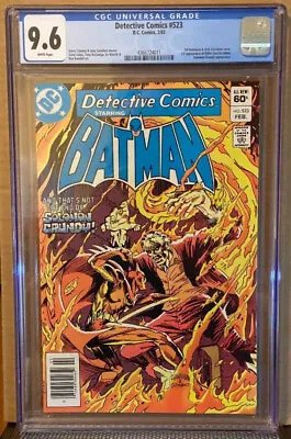 Buy Detective Comics #523 Newsstand 1st Cameo Of Killer Croc Cgc 9.6 White Pages • 120.08£