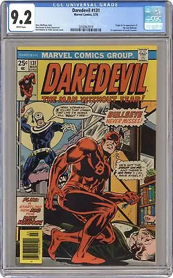 Buy Daredevil #131 CGC 9.2 1976 2056862019 1st App. New Bullseye • 419.75£