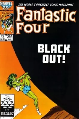 Buy Fantastic Four (Vol 1) # 293 FN- (Fine Minus-) Marvel Comics AMERICAN • 8.98£