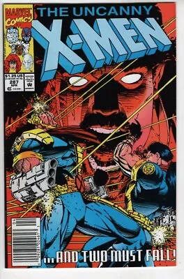 Buy The Uncanny X-Men #287 Comic Book Origin Of Bishop Newsstand Edition Jim Lee • 1.58£