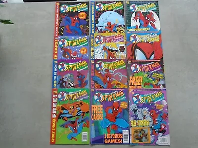 Buy Marvel Comics The Spectacular Spider-Man. 1995. 12 Comics. All With Posters • 18£