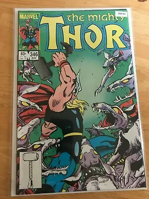 Buy Thor #346 1984 High Grade 8.5 Marvel Comic Book B34-92 • 6.38£