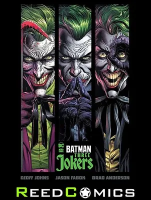 Buy BATMAN THREE JOKERS GRAPHIC NOVEL Paperback Collect 3 Part Series By Geoff Johns • 15.50£