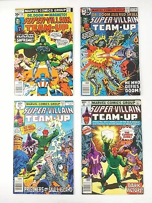 Buy Super-Villain Team-Up #14 15 16 17 Lot 1977 Marvel Comics Cosmi Cube Doctor Doom • 27.59£