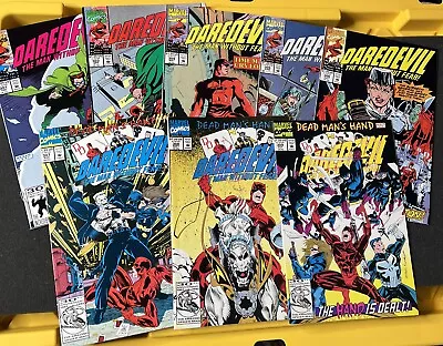 Buy Daredevil Comic Book Lot #301 #303 #304 #305 #306 #307 #308 #309 Marvel 8 Lot • 15.89£