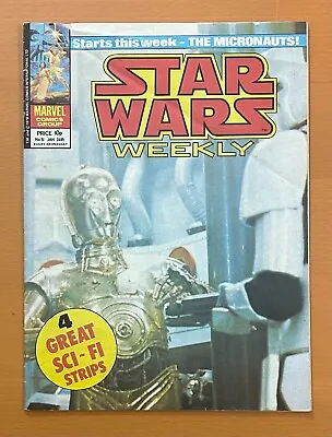 Buy Star Wars Weekly #51 (Marvel UK 1979) VG/FN Condition Comic Magazine • 9.50£