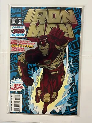 Buy IRON MAN #300 1994 FOIL COVER MARVEL COMICS | Combined Shipping B&B • 6.40£