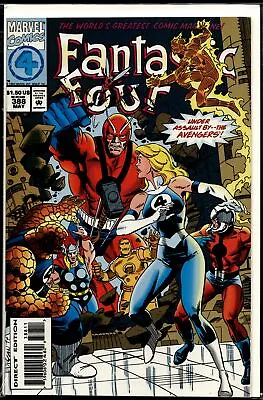 Buy 1994 Fantastic Four #388 1st Dark Raider Marvel Comic • 4.74£