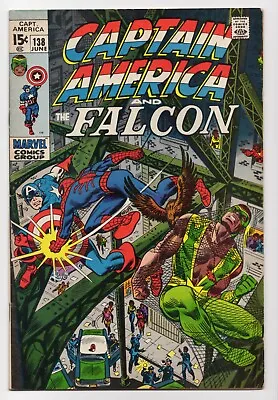 Buy CAPTAIN AMERICA #138 Marvel Comics (1971) Stan Lee & John Romita • 15.85£