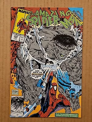 Buy Amazing Spider-Man #328 Hulk McFarlane Cover Marvel 1990 NM- • 15.83£