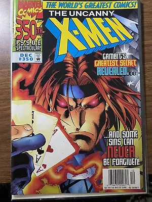 Buy NM+ Uncanny X-Men #350 Gambit RARE Newsstand Edition  Marvel 1997 • 43.54£