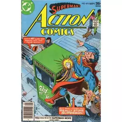 Buy Action Comics (1938 Series) #475 In Fine Minus Condition. DC Comics [b] • 2.58£