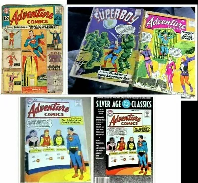 Buy ADVENTURE COMICS #267(1959) + #300+#247 Reprint+Facsimile Cover+ SUPERBOY #86 DC • 94.99£