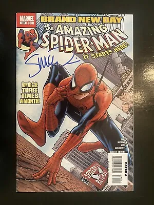Buy Amazing Spider-Man #546 SIGNED Steve McNiven (1st Appearance Of Mr.Negative) • 31.53£