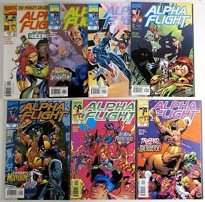 Buy Alpha Flight Lot Of 7 #5,6,7,8,9,10,11 Marvel (1997) 2nd Series 1st Print Comics • 10.59£