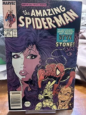 Buy The Amazing Spider-man Styx & Stone! #309 1987 Marvel Comics Group Newsstand • 24.11£