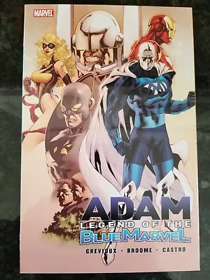 Buy Adam Legend Of The Blue Marvel Trade Paperback, Collects #1-5 Marvel 2009 • 879.47£