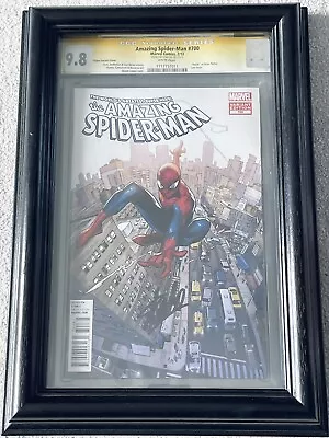 Buy Amazing Spider-Man #700 Variant Cover, CGC 9.8 Signed By Stan Lee • 495£