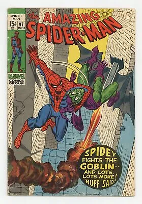 Buy Amazing Spider-Man #97 GD/VG 3.0 1971 • 41.10£