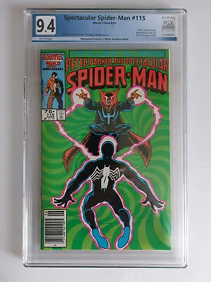 Buy Peter Parker, The Spectacular Spider-Man #115MJ PGX 9.4 Mark Jewelers/Newsstand • 128.08£