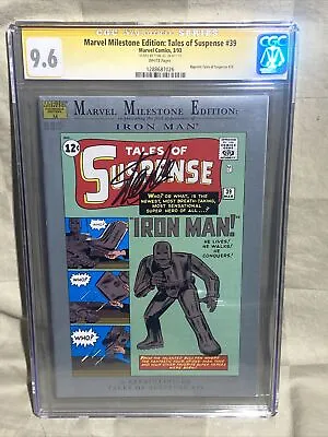 Buy Tales Of Suspense 39 TOS Marvel Milestone Edition 1st Iron Man Signed Stan Lee • 1,500.04£