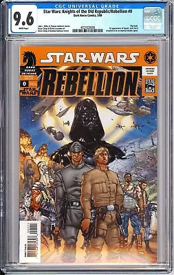 Buy Star Wars Rebellion Knights Of The Old Republic #0 CGC 9.6 4021828008 1st Squint • 79.94£