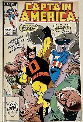 Buy Capt. America # 328 April 1987 1st App D-Man Marvel Comics. 💥SEE PICS/DESC • 7£