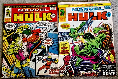 Buy HULK - #223  And #225 - 1977 - MARVEL COMICS • 4£