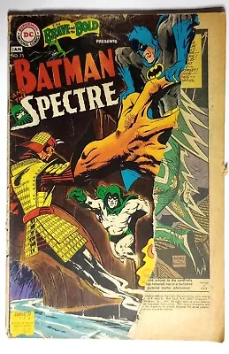 Buy BATMAN 1968 - Brave And The Bold #75 - Batman And The Spectre - Damaged • 6.13£