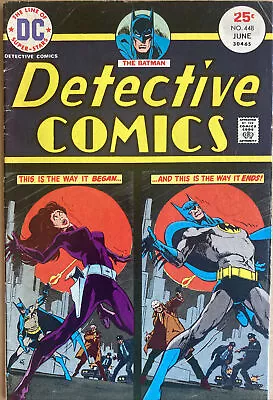 Buy Detective Comics #448 June 1975 Ra's Al Ghul Appearance! Len Wein Story • 14.99£