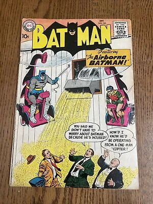 Buy Batman #120 (DC Superman Comics 1958) Unrestored Silver Age, Airborne Batman • 136.09£