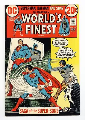Buy World's Finest #215 FN+ 6.5 1973 1st App. Super Sons • 18.97£