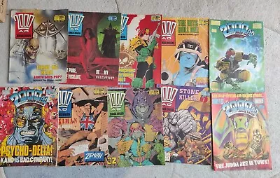 Buy 2000AD Comics Vintage 10 Various Issues In The 500's Bundle • 5£