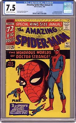 Buy Amazing Spider-Man Annual #2 CGC 7.5 1965 4111573007 • 518.26£