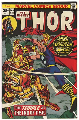Buy The Mighty Thor #245 Servitor 1st App Protectroids Vintage 1976 Higher Grade Key • 24.12£