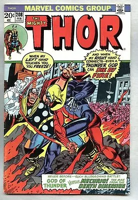 Buy Thor #208-1973 Fn- Mercurio / John Buscema / Conway • 8.79£