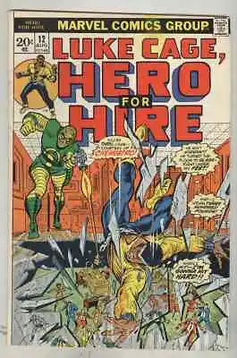 Buy Luke Cage, Hero For Hire #12 August 1973 VG • 7.12£