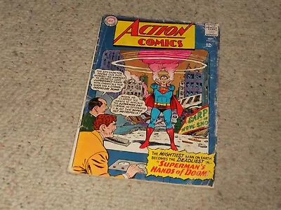 Buy 1965 Action Comics DC Comic Book #328 - SUPERMAN - HANDS OF DOOM!!! • 7.20£