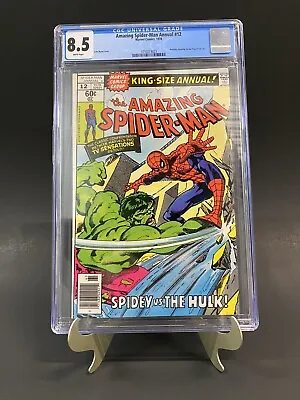 Buy Amazing Spider-Man Annual #12 CGC 8.5 White Pages Hulk App Newly Graded! • 121.64£