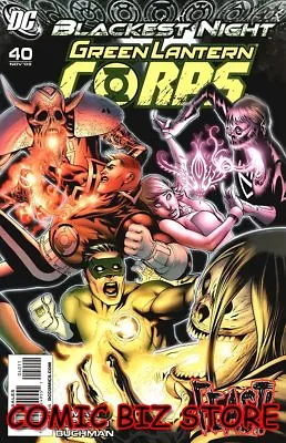 Buy Blackest Night Green Lantern Corps #40  (2009) 1st Printing Bagged & Boarded Dc • 3.50£
