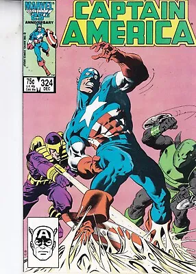 Buy Marvel Comics Captain America Vol. 1 #324 Dec 1986 Fast P&p Same Day Dispatch • 4.99£