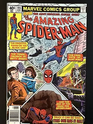 Buy The Amazing Spider-Man #195 Marvel Comics 1st Print Bronze Age 1979 VF/NM • 31.66£
