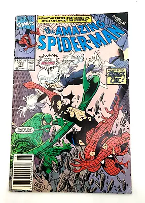 Buy The Amazing Spider Man 342 Dec 1990 Marvel Comics Powerless Part 2 Black Cat • 4.73£
