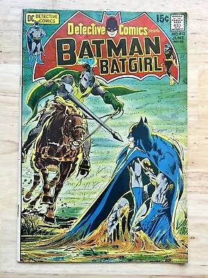 Buy DC Comics Batman And Batgirl #412 June (VG)  (1971) • 79.03£